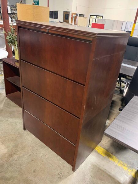 36” Wide Four Drawer Lateral File Cabinet