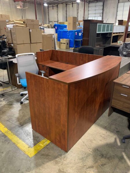 Cherryman L Shape Reception Desk