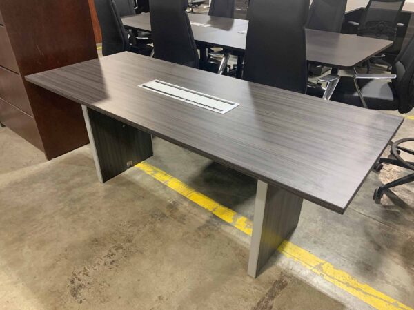 Corp Design Meeting Table with Wire Grommet