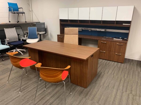 JSI Vision Laminate Series Credenza with hutch