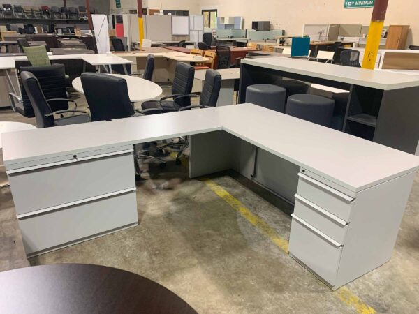 Knoll Reff L Desk Unit