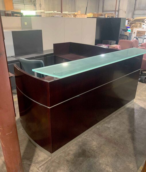 L Shape Reception Desk