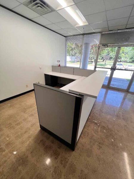 Trendway Cubicle System Reception Desk