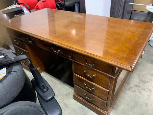 Traditional Double Pedestal Desk